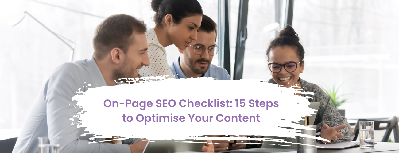 On-Page SEO Checklist 15 Steps to Optimise Your Content